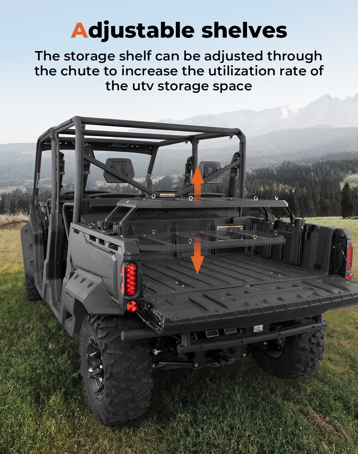 UTV Rear Rack for Can-Am Defender HD10|9|8|7|5