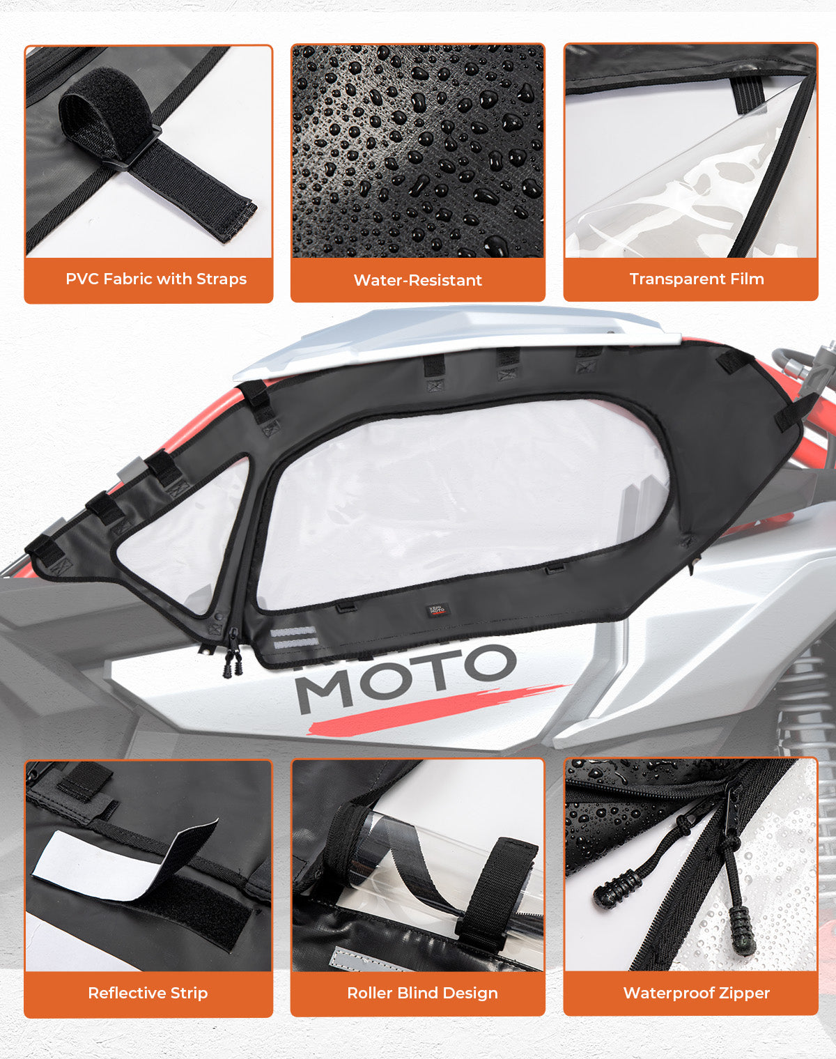 Can-Am Maverick X3 Soft Cab Enclosures - Kemimoto