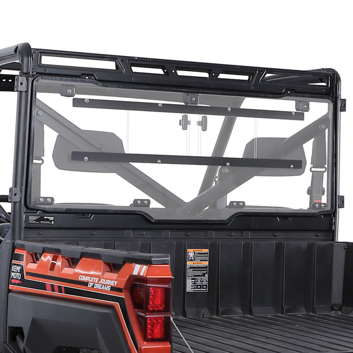 2-in-1 Sliding Rear Window for Polaris Ranger XP 1000/ Ranger 1000 2017-2025