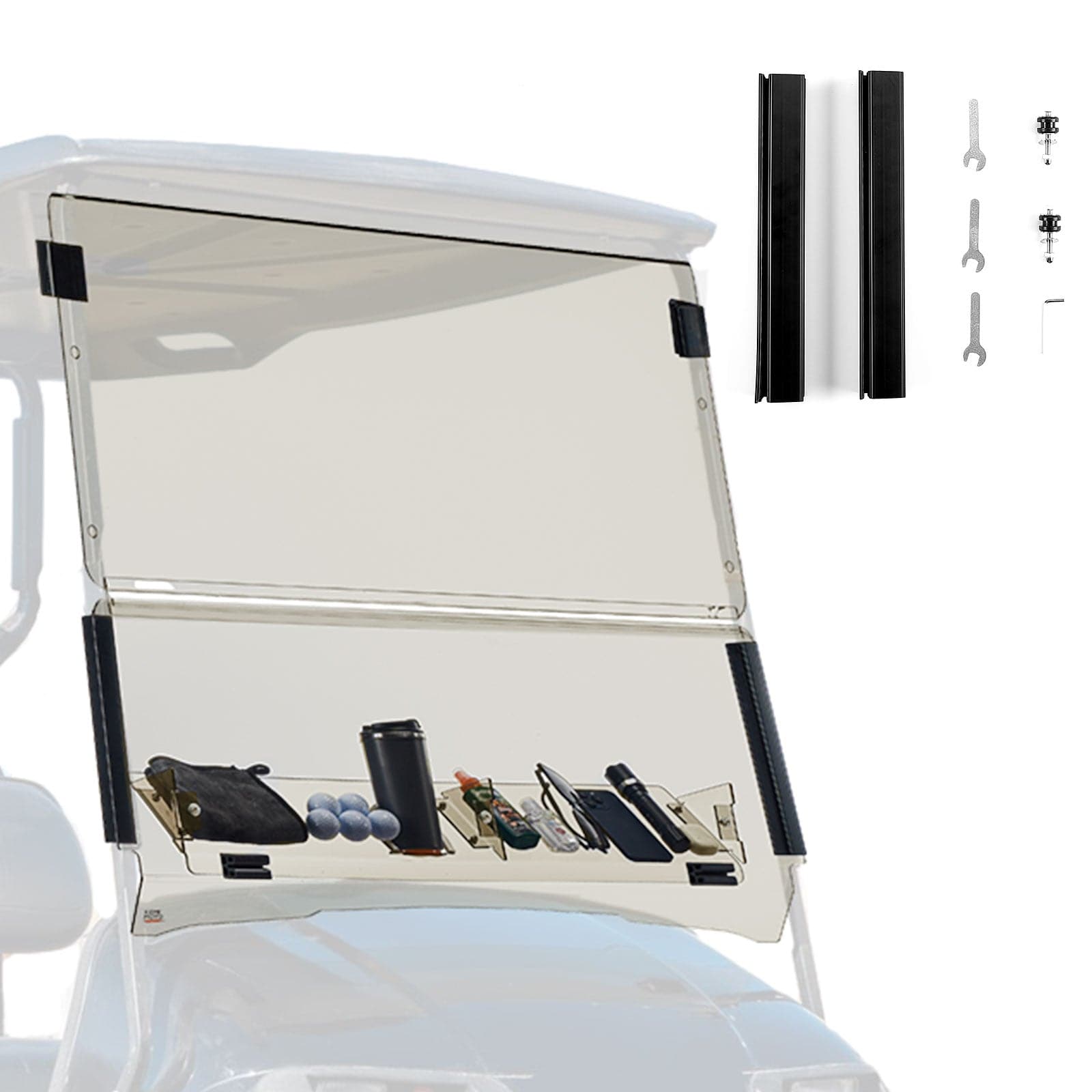 Golf cart windshield sun visor deals