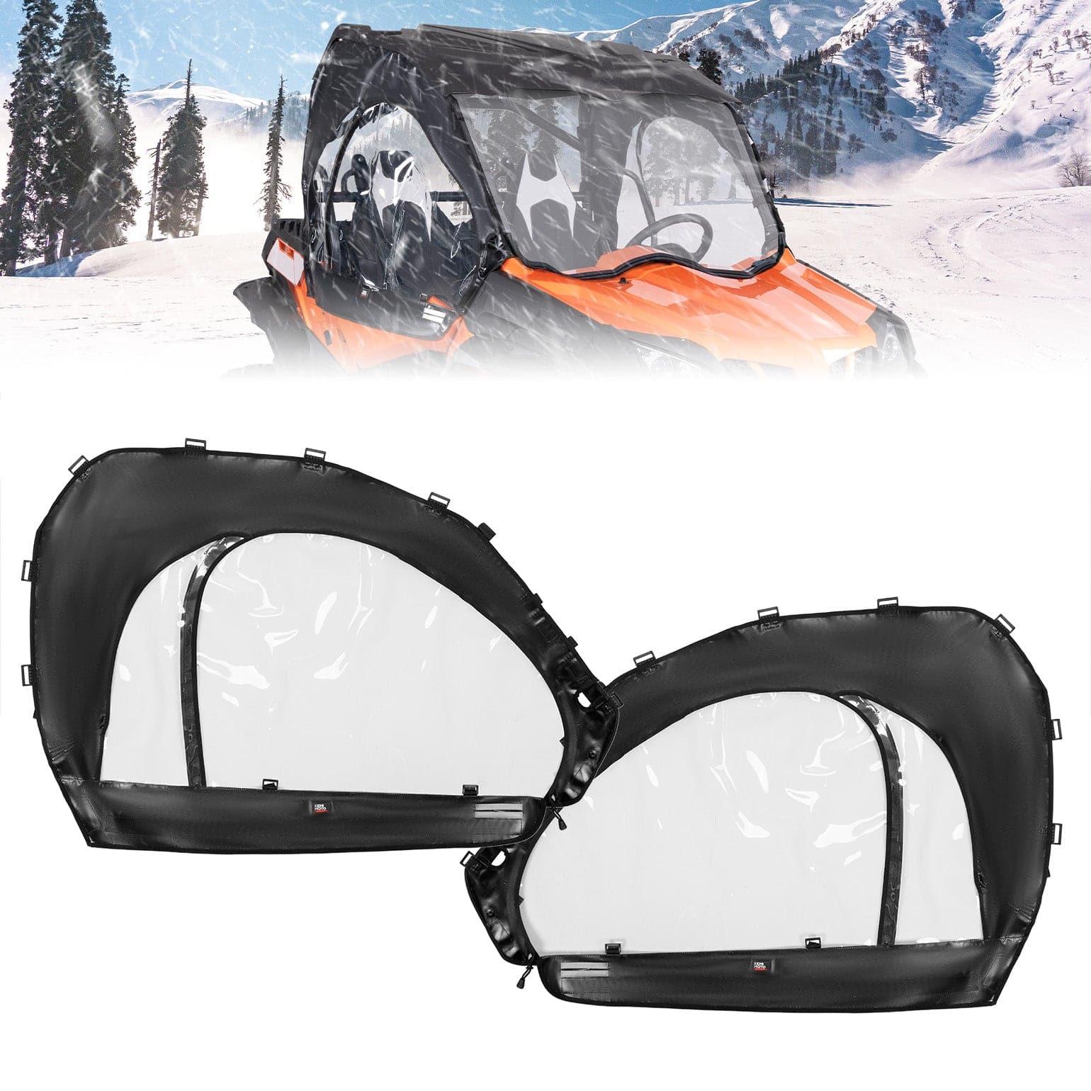 Kemimoto Soft Cab Enclosures for CFMOTO ZFORCE 500 | 800 | 1000