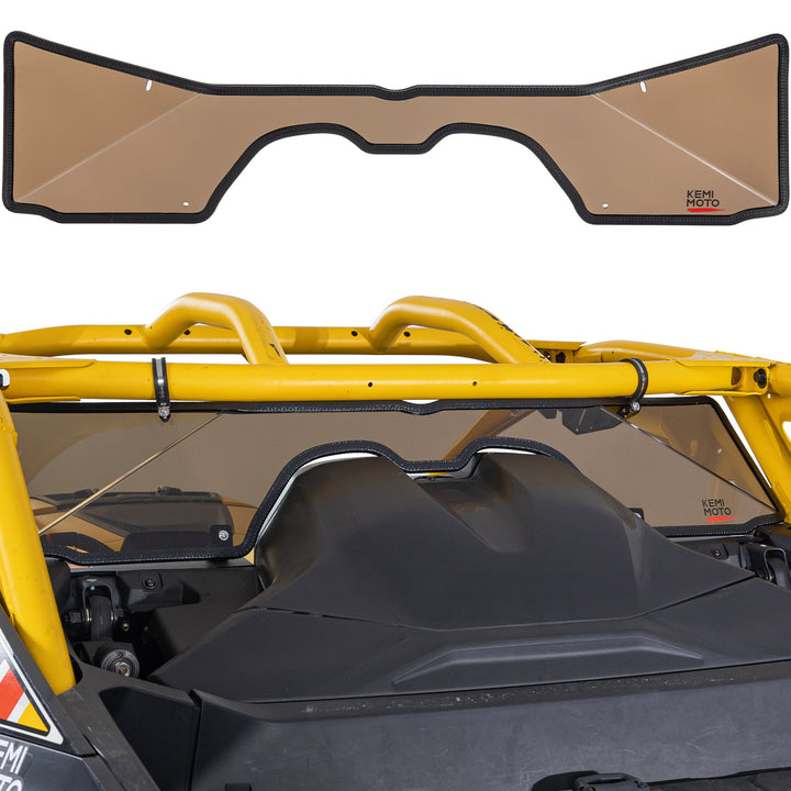 Scratch Resistant Tinted Rear Windshield for Can-Am Maverick R 2024+