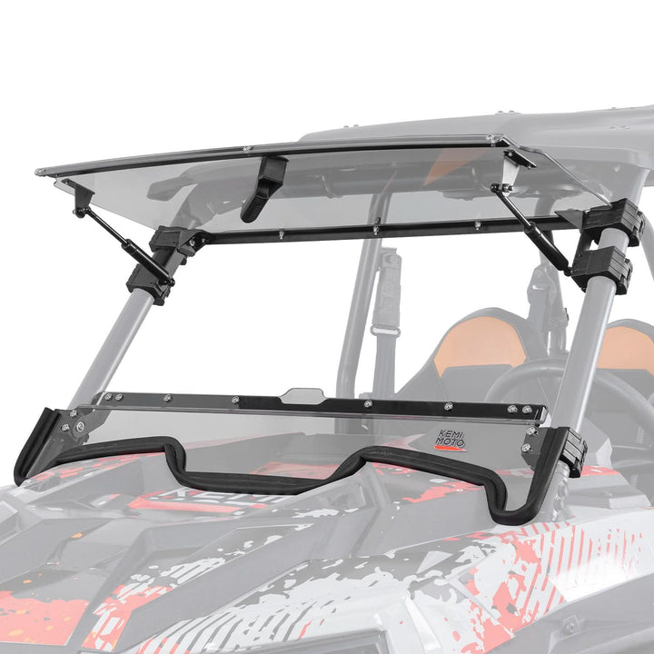 2-IN-1 Flip Up Windshield for 2019-2023 Polaris RZR XP 1000 /RZR XP Turbo 2 and 4 Seater