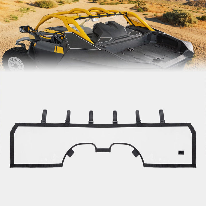 Soft Rear Windshield for Can-Am Maverick R 2024+