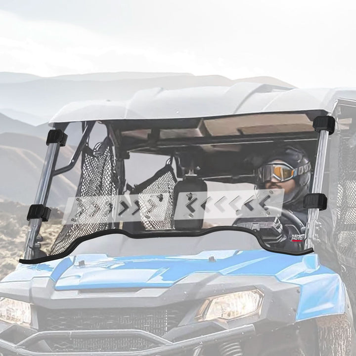 UTV Front Windshield with Sliding Window for Pioneer 700/700-4 2014-2025