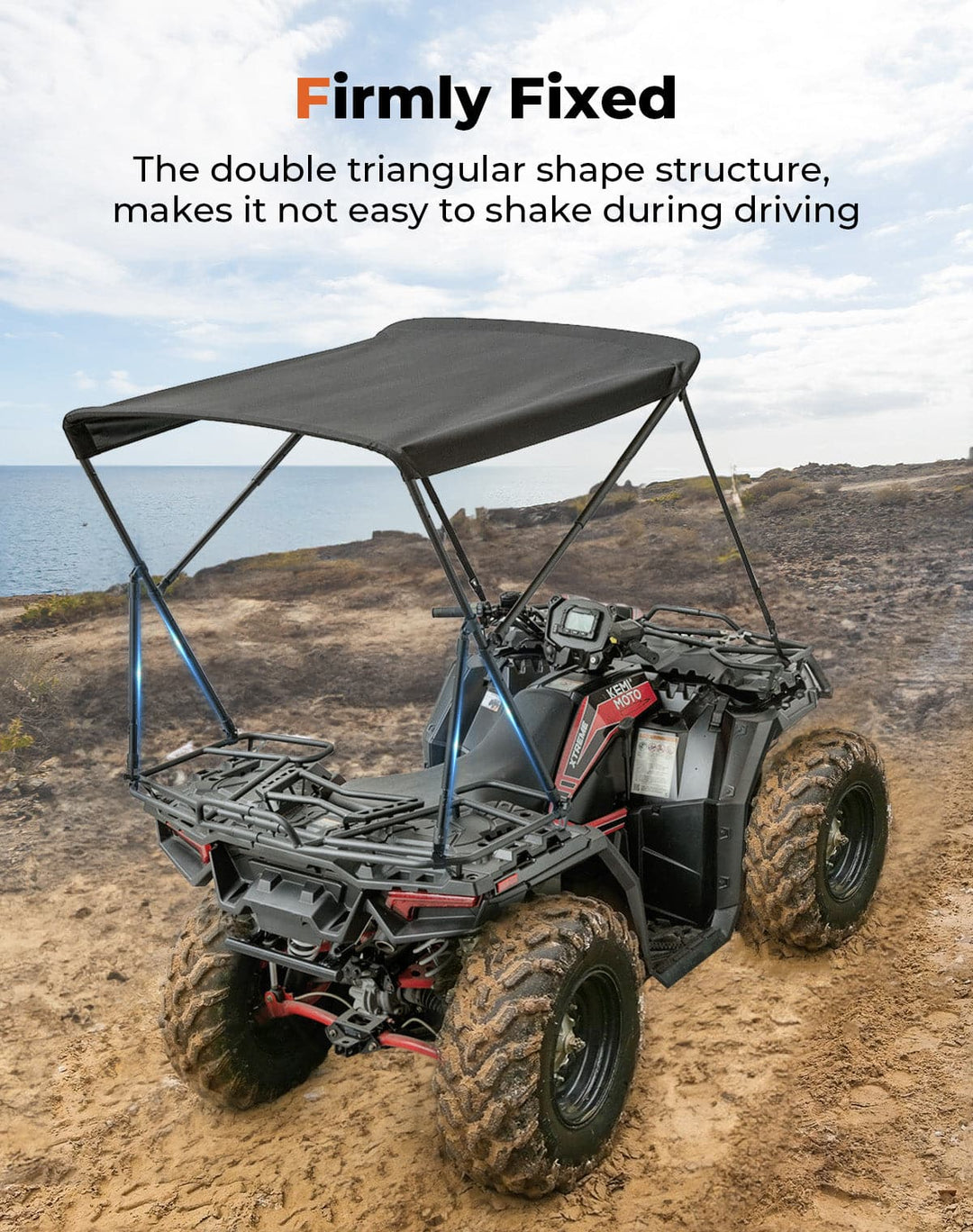 ATV Foldable Sunshade for Outlander CForce Fourtrax Sportsman