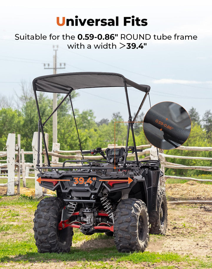 ATV Foldable Sunshade for Outlander CForce Fourtrax Sportsman