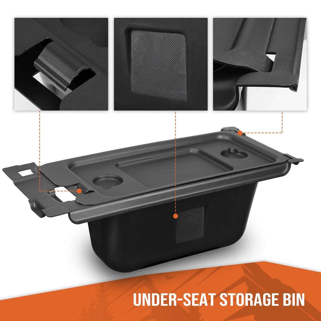 Under-Seat Storage Bin for Kawasaki Mule PRO-FX FXR FXT DX DXT