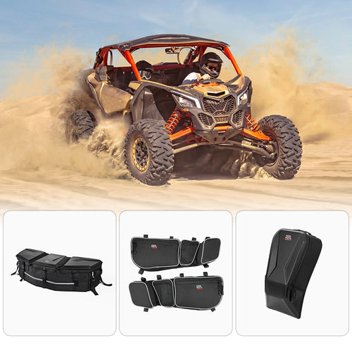 Front & Center & Rear Storage Bag For Can-Am Maverick X3 - Kemimoto