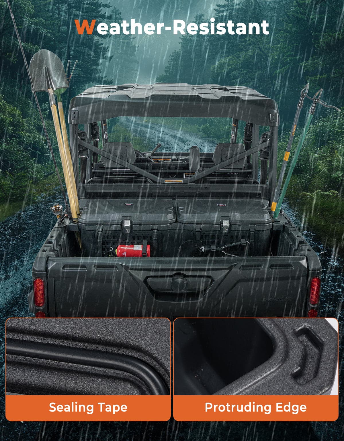 110L Lockable Cargo Box for Can-Am Defender HD10|9|8|7|5