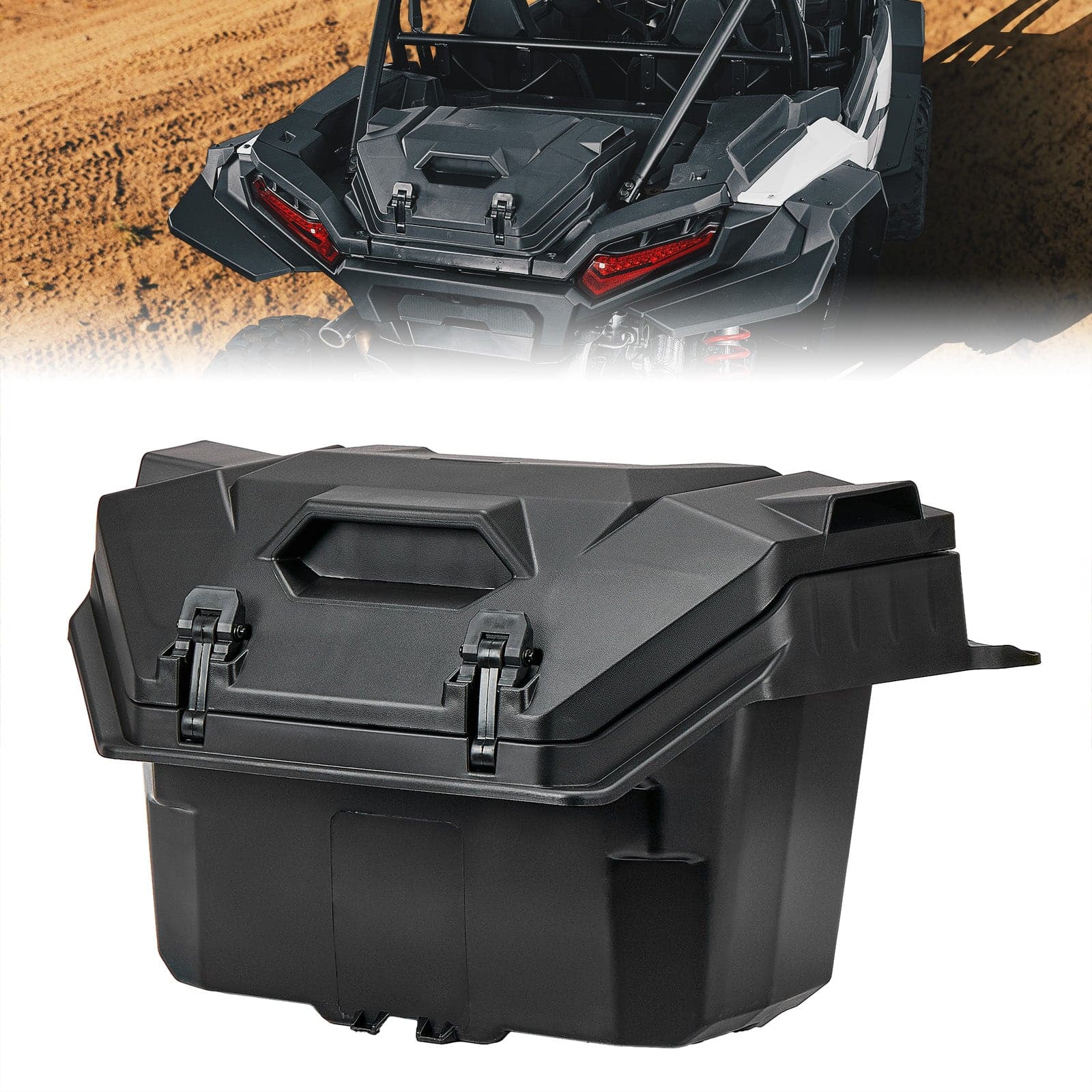 Rear Cargo Box 55QT for Polaris RZR XP 1000/4 1000 2024-2025