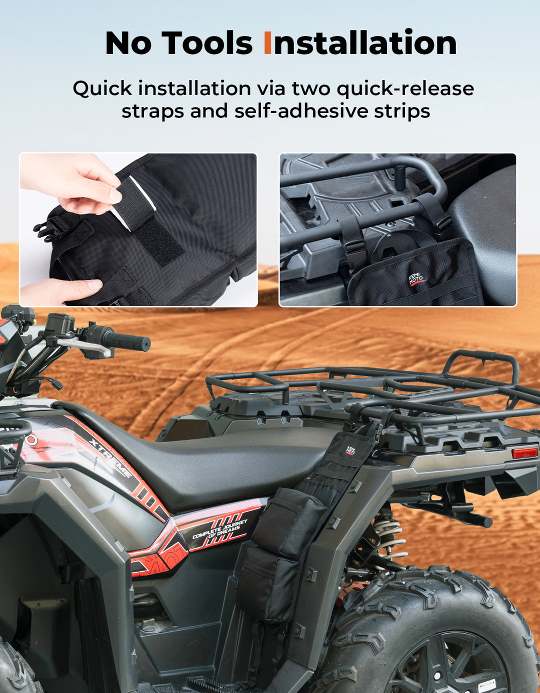 ATV 1680D Fender Bag Roll Up