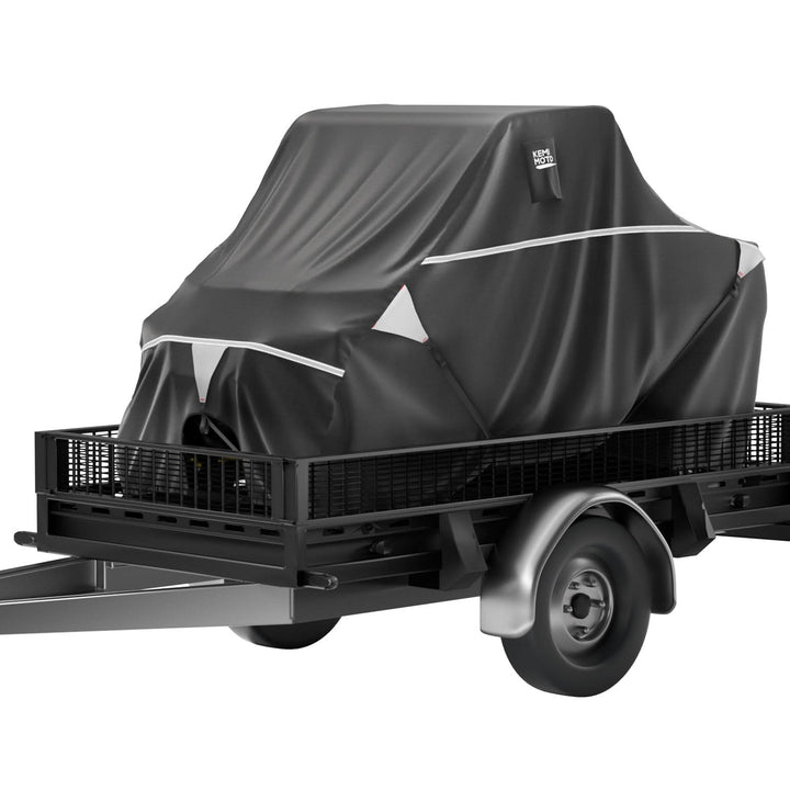 2-Seater UTV Trailering Cover 130" x 58" x 70" for Ranger,Defender, Uforce, Mule