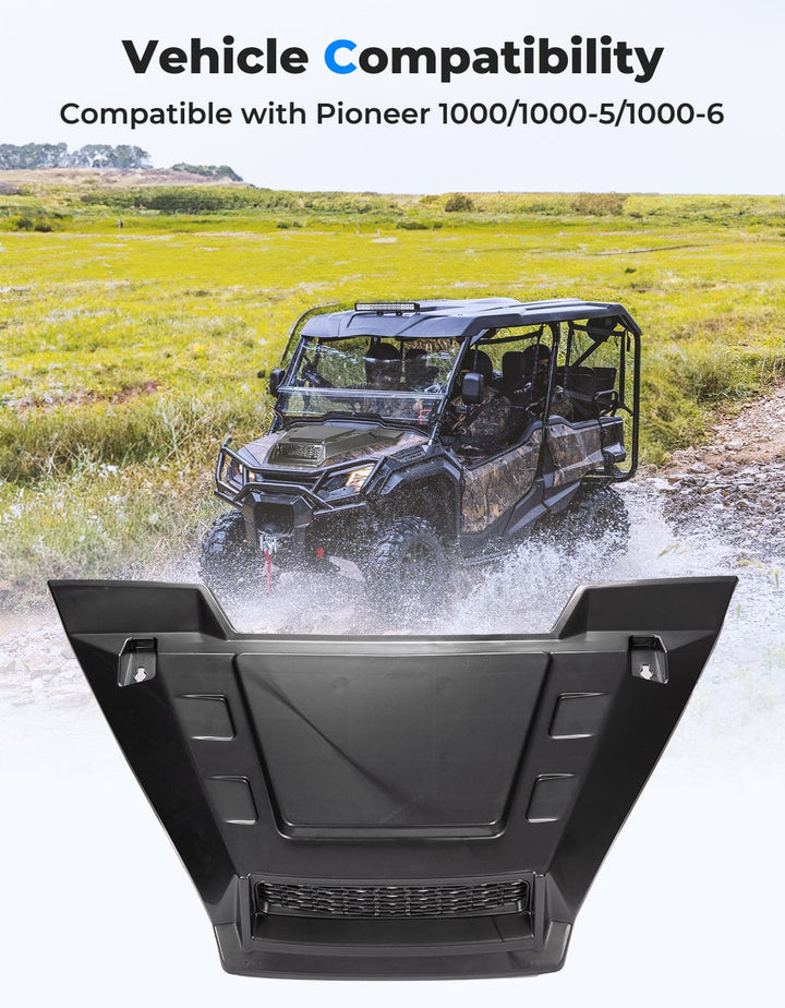 Sport Hood Scoop with Mesh for Pioneer 1000 2016-2025