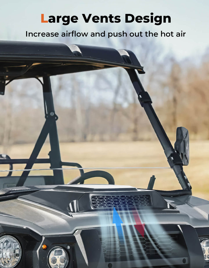 UTV Hood Scoop for Kawasaki Mule Pro FXT DXT DX FX