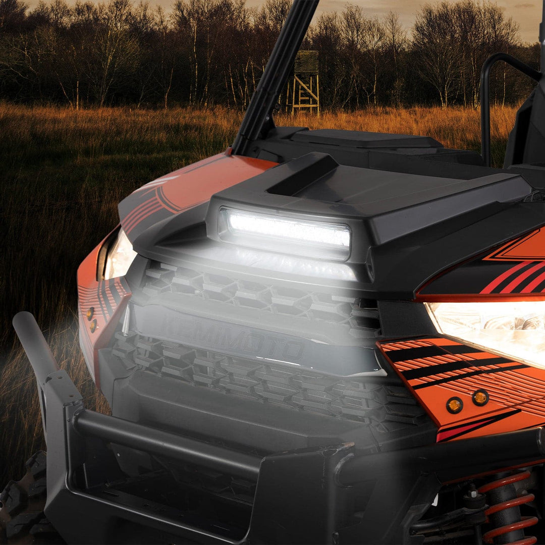 Hood Scoop with LED Spot Light for Polaris Ranger XP 1000/ Crew