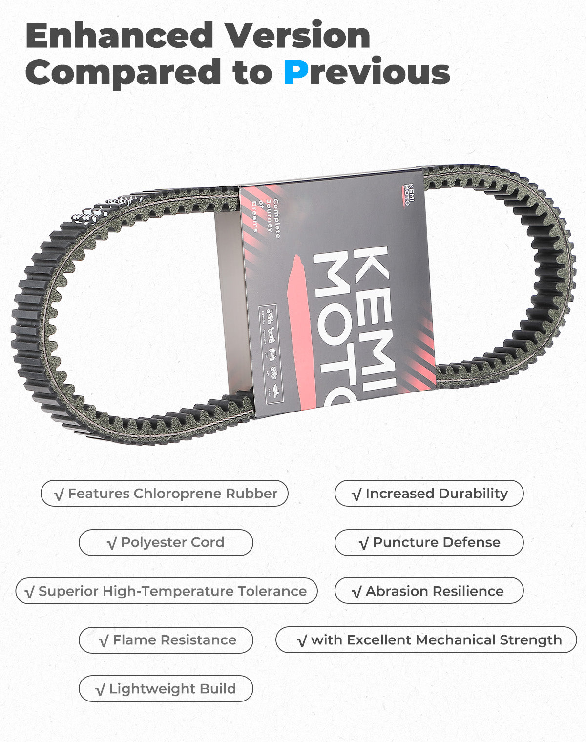 Polaris RZR XP Drive Belts - KEMIMOTO