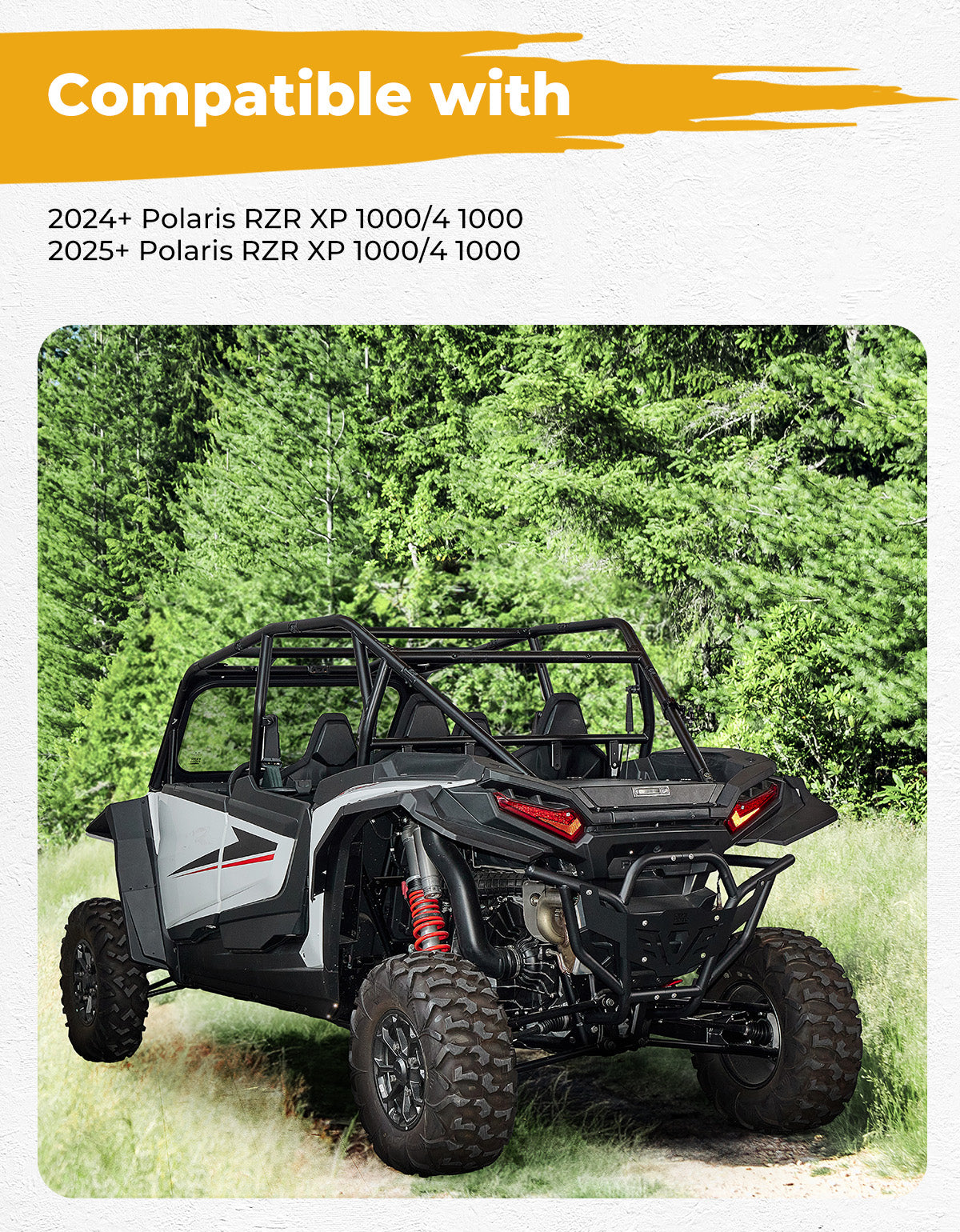 Trunk Bed Enclosure for 2024+ Polaris RZR XP 1000/4 1000