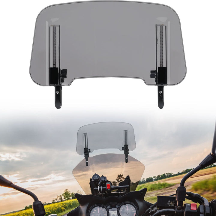 Upgraded Aluminum Metal Heightened Windshield