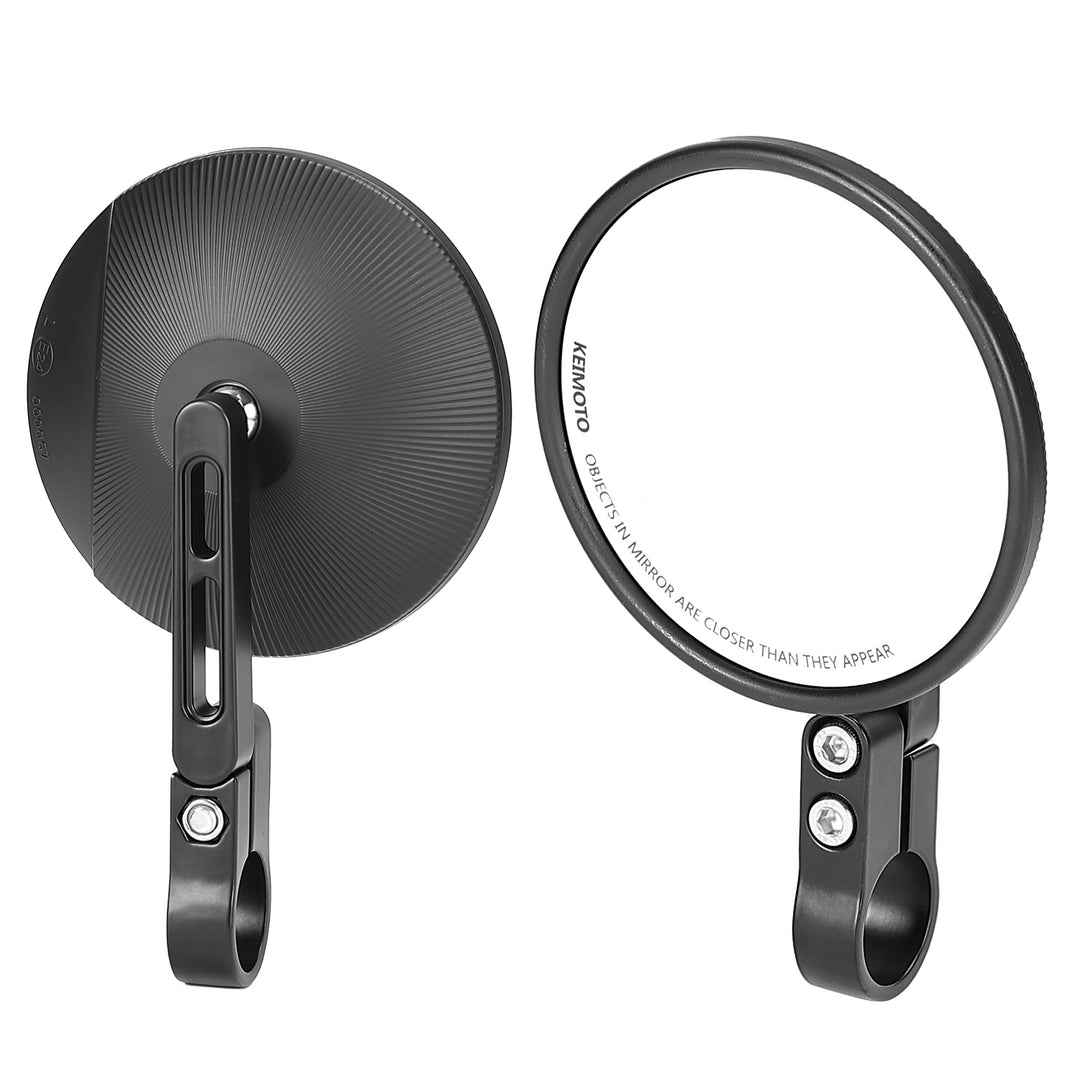 Motorcycle Rear View Mirror, CNC Aluminum Bar for 22mm or 25.4mm