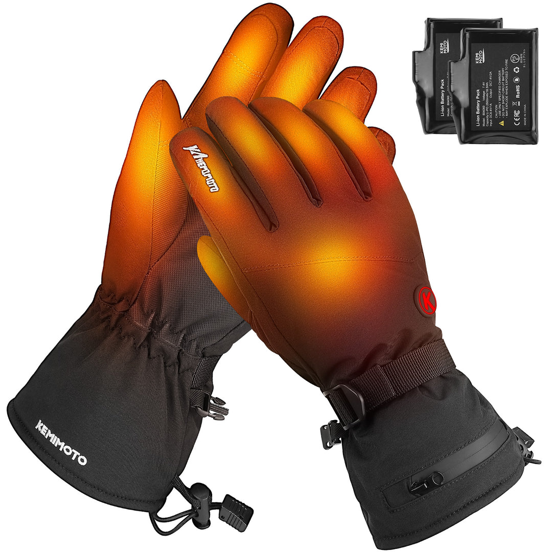 Battery Heated Motorcycle Gloves – Kemimoto