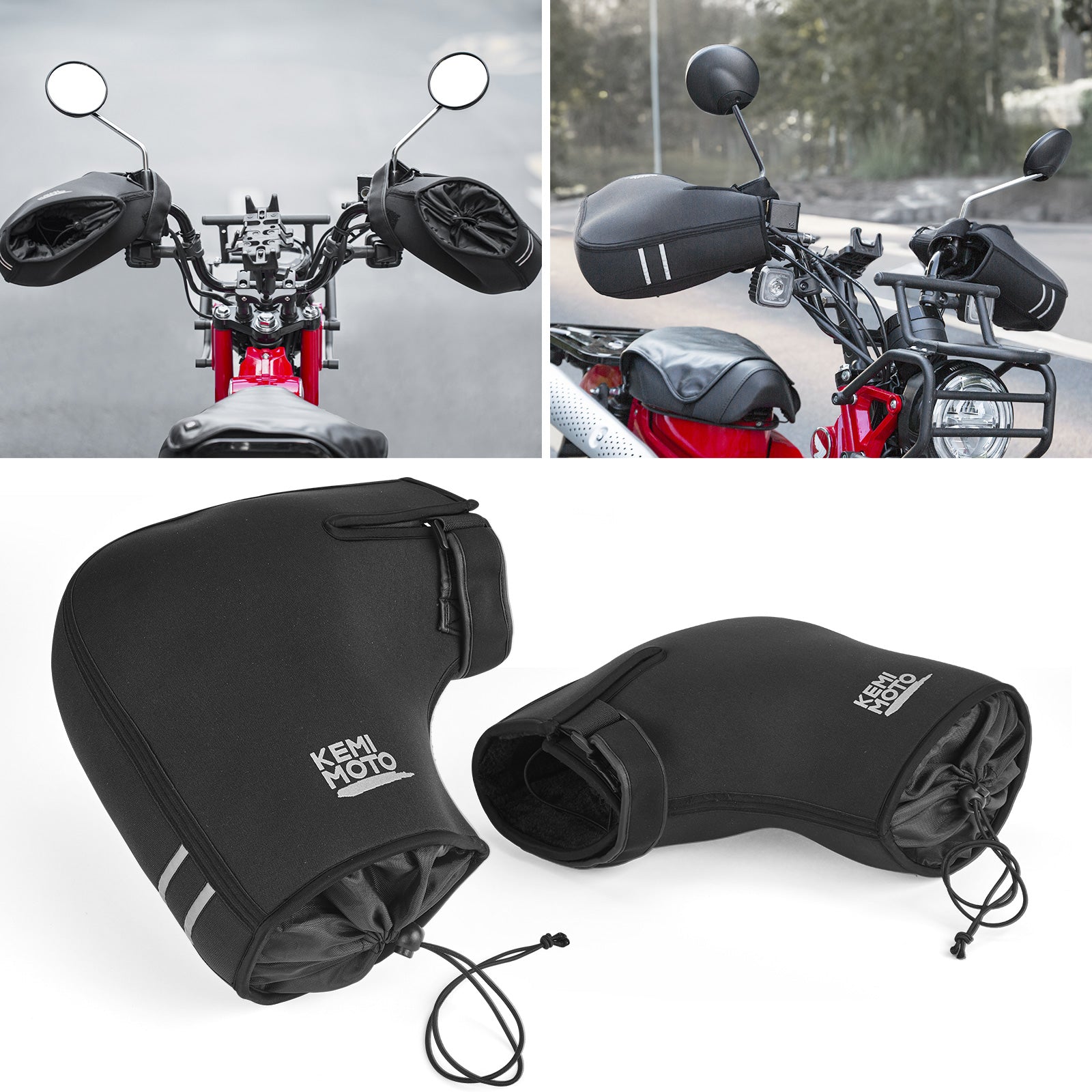 Motorcycle cheap handle cover