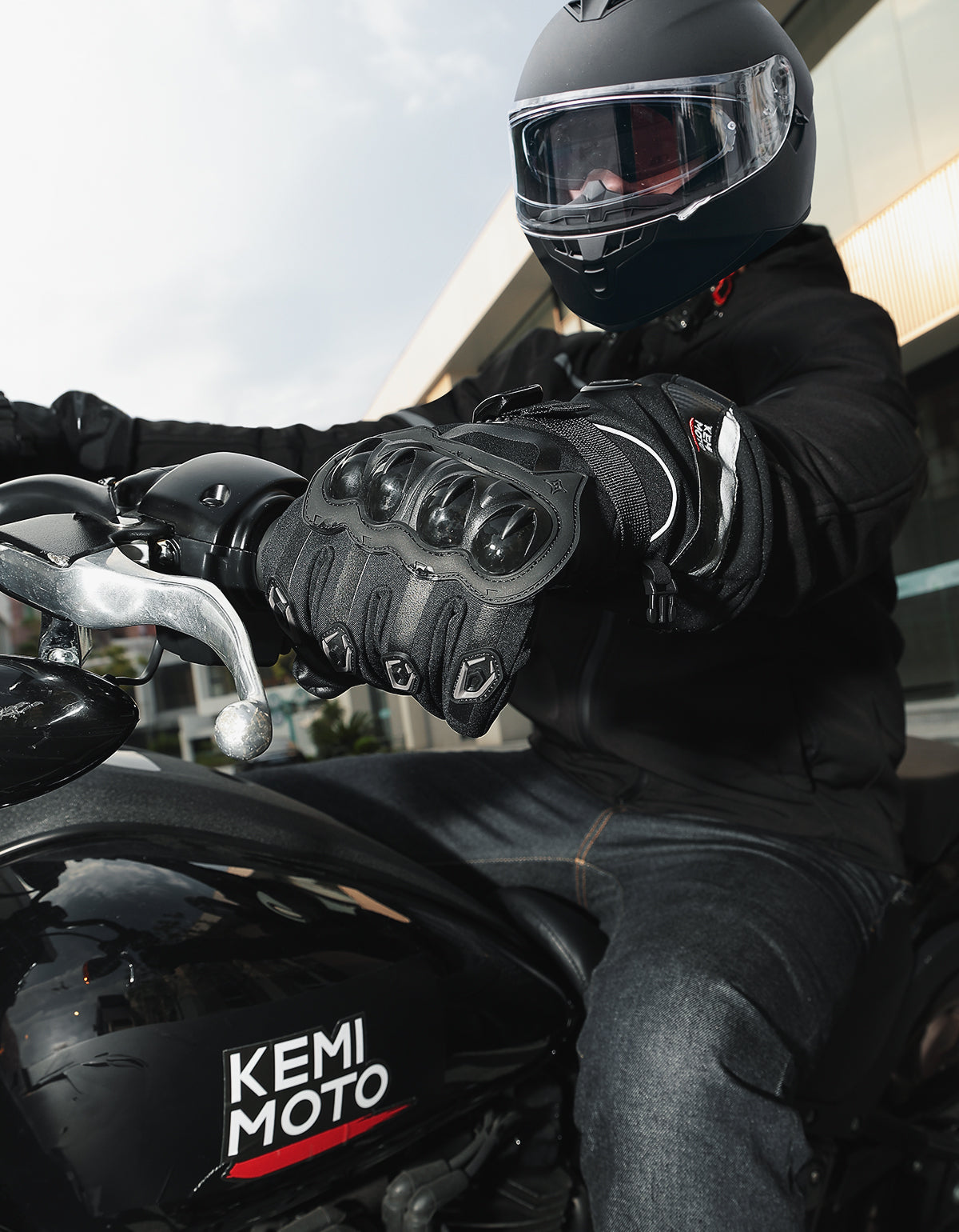 Heated Motorcycle Gloves, 3 Heating Modes with 2500mAH Battery