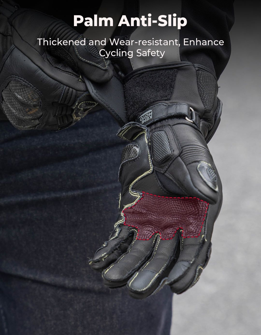 Carbon Fiber Motorcycle Gloves – Kevlar Stitch, ESA Padding & Touchscreen