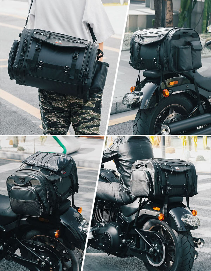 Motorcycle Travel Luggage Bags, 60L