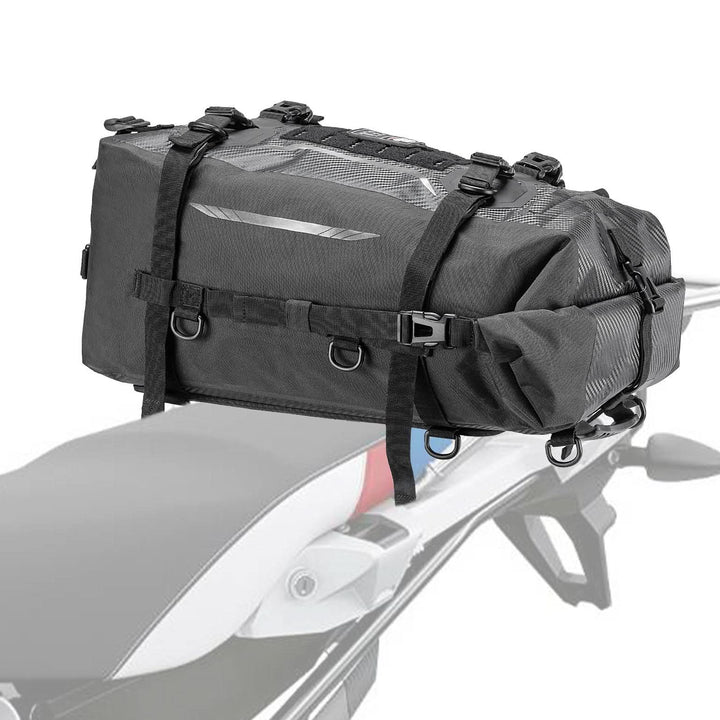 Motorcycle Tail Bag 35L Totally Waterproof Backpack