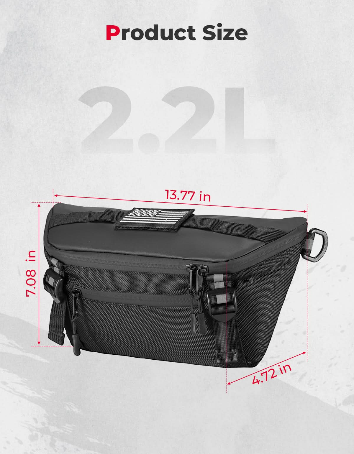 Universal Motorcycle Handlebar Bag for Dirt Bike