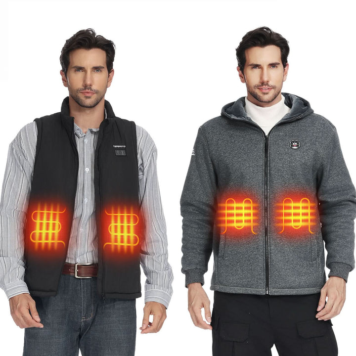 Classic Heated Vest & Heated Hoodie