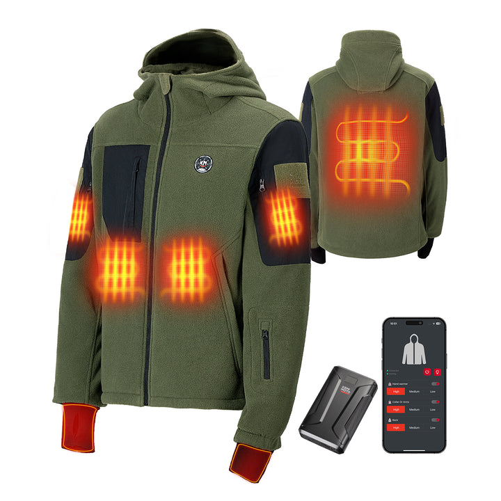 Heated Jacket with 12V 20000mAh Battery Pack