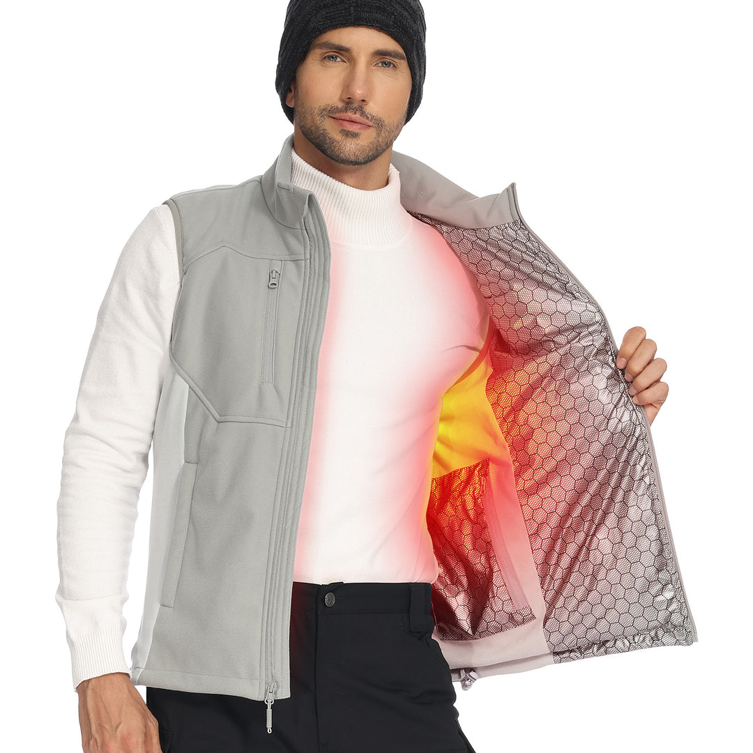 Thermal-Reflective Heated Vest with Hand Warmer Function, APP Remote Control