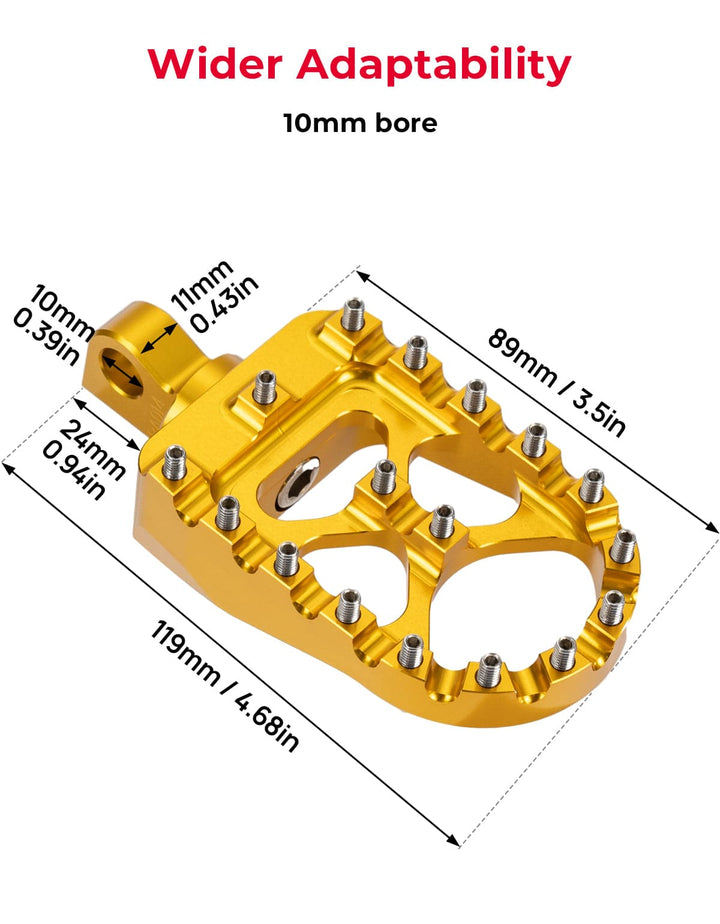 Foot Pegs for Dyna 1993-2017, Sportster 2000-2017, Iron 883 2009-2017