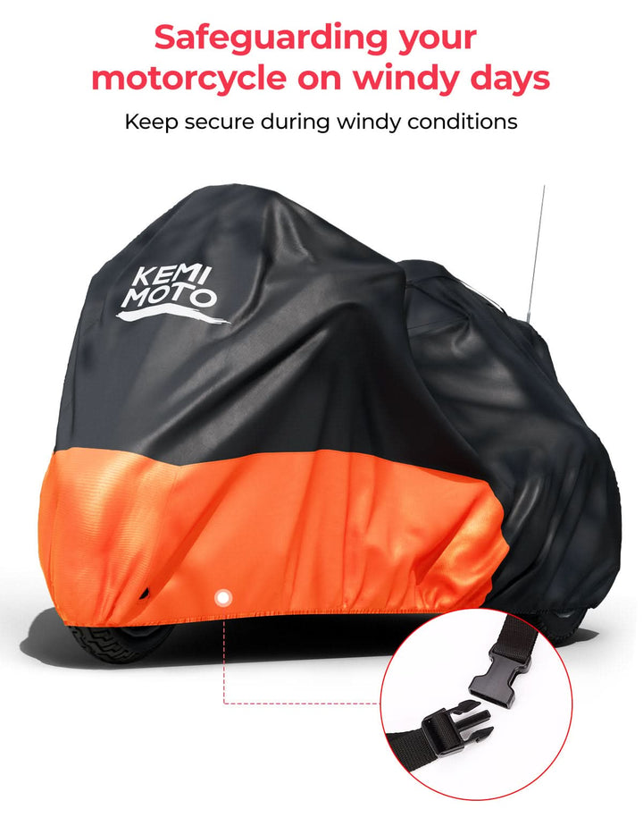 Upgraded Motorcycle Trike Cover 3 Wheel Waterproof Cover for Trike Models