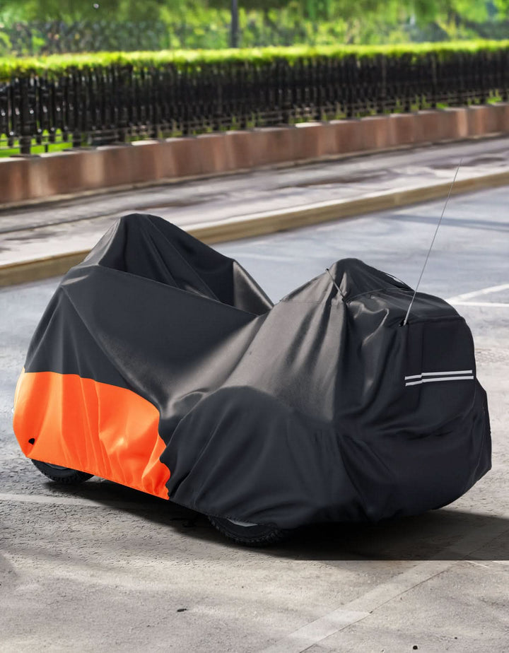 Upgraded Motorcycle Trike Cover 3 Wheel Waterproof Cover for Trike Models