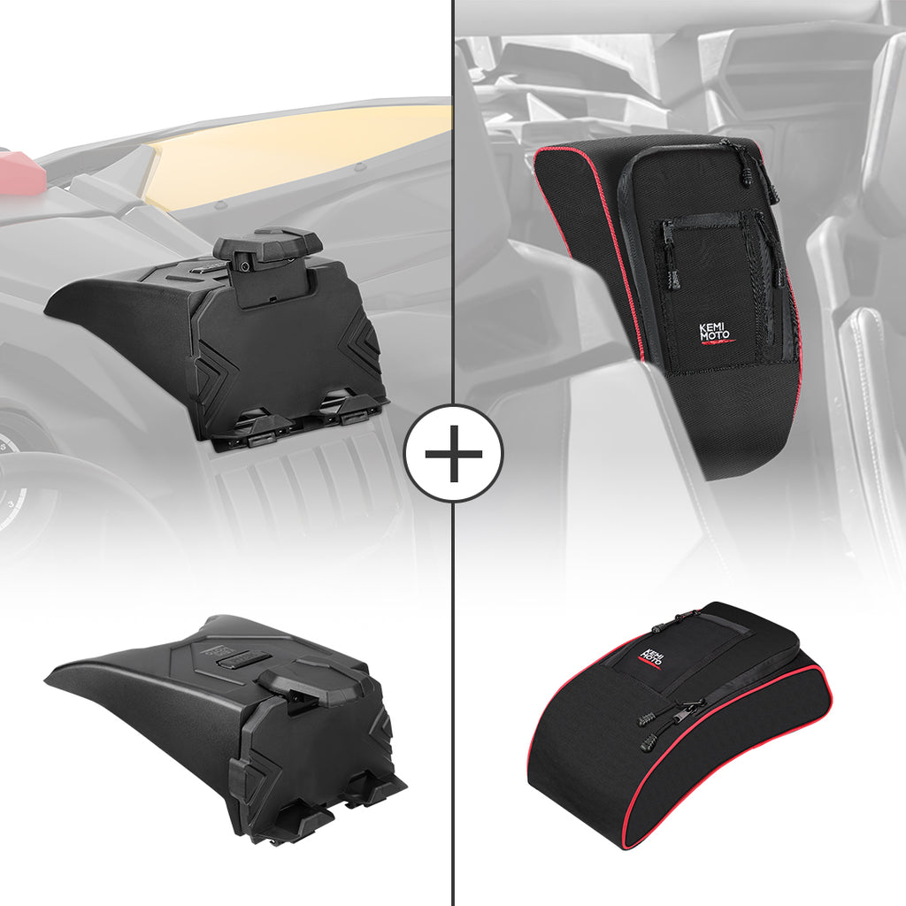 Tablet Holder & Console Storage Bag for Can-Am Maverick X3 – Kemimoto