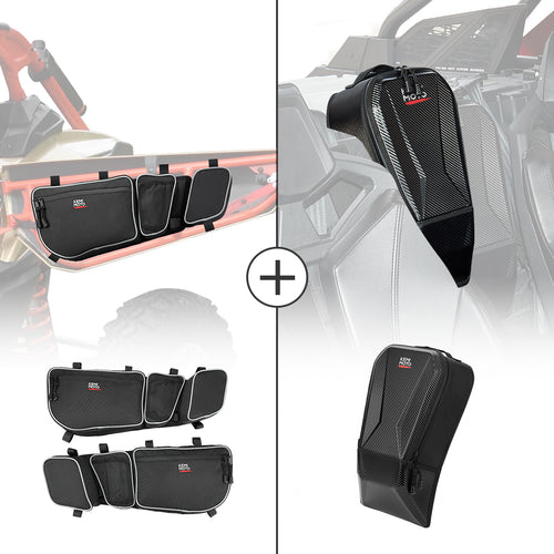 Front Door Bags & Center Storage Bag for Can-Am Maverick X3