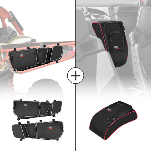 Door Bags ＆ Center Bag for Can Am Maverick X3/MAX