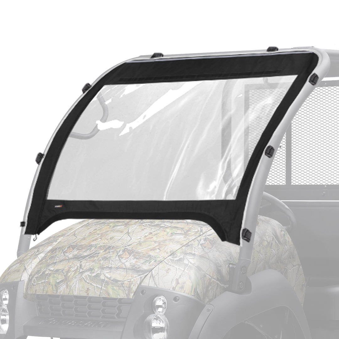 Fabric Front Windshield for Kawasaki Mule 610 600 SX 600