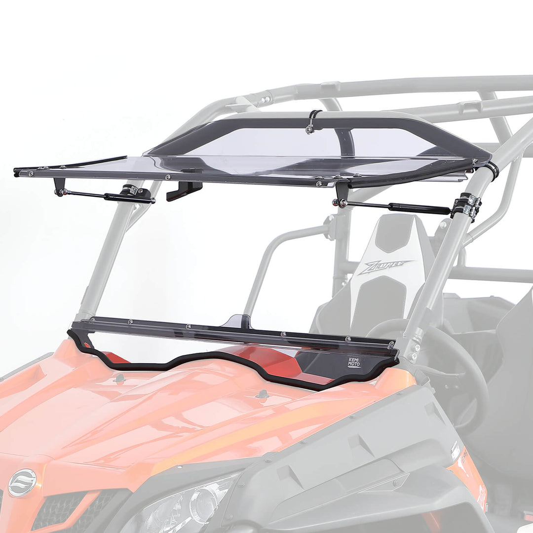 Kemimoto Flip Up Windshield for CFMOTO ZFORCE 500 | 800 | 1000