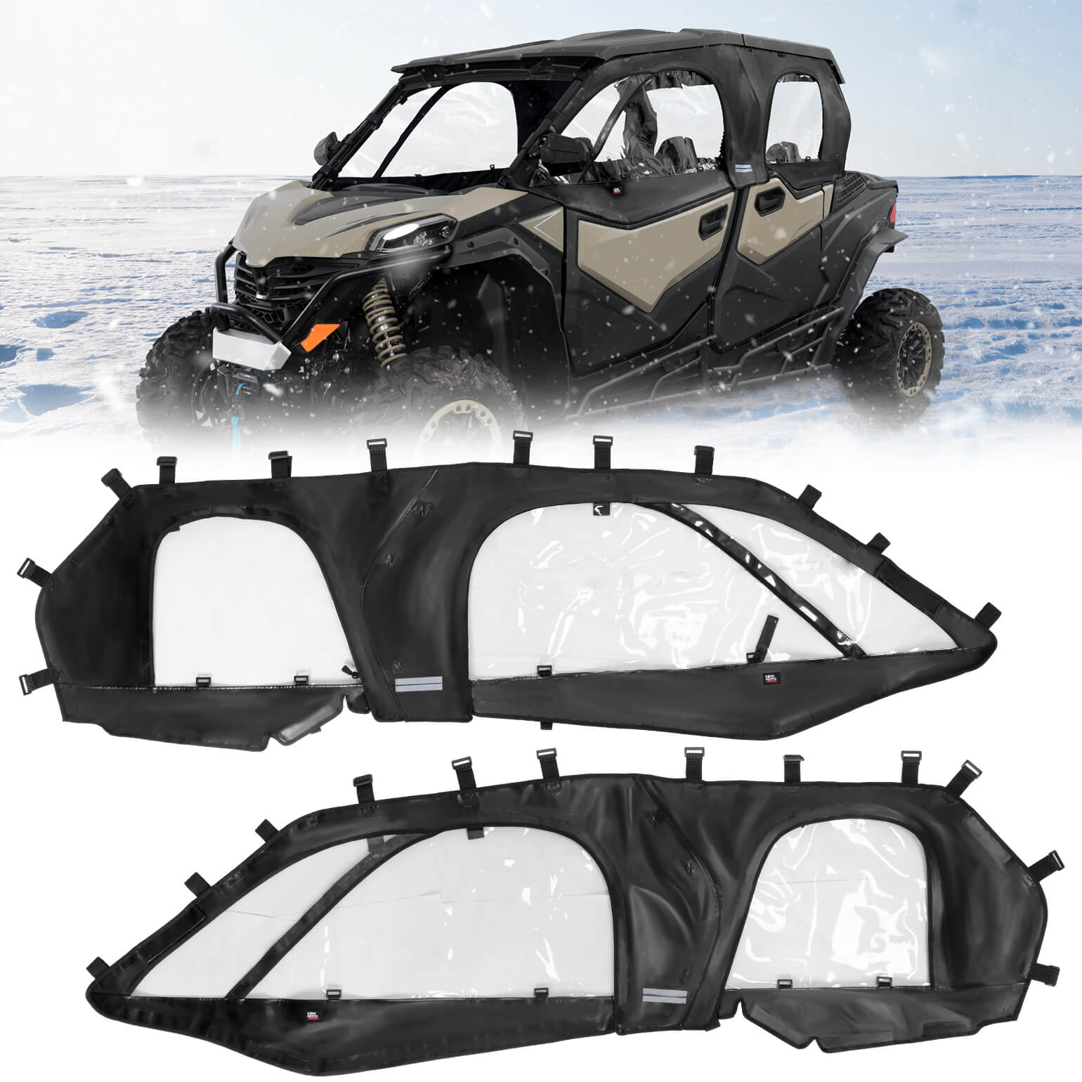 Kemimoto Soft Cab Enclosures for CFMOTO ZForce 950 SPORT 4 2024+