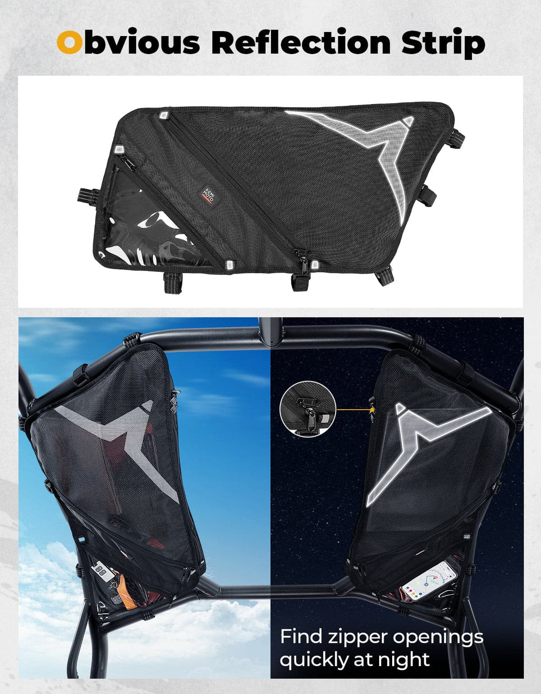 Roof Bag 1680D Waterproof for CFMOTO ZForce 500 | 800 | 1000