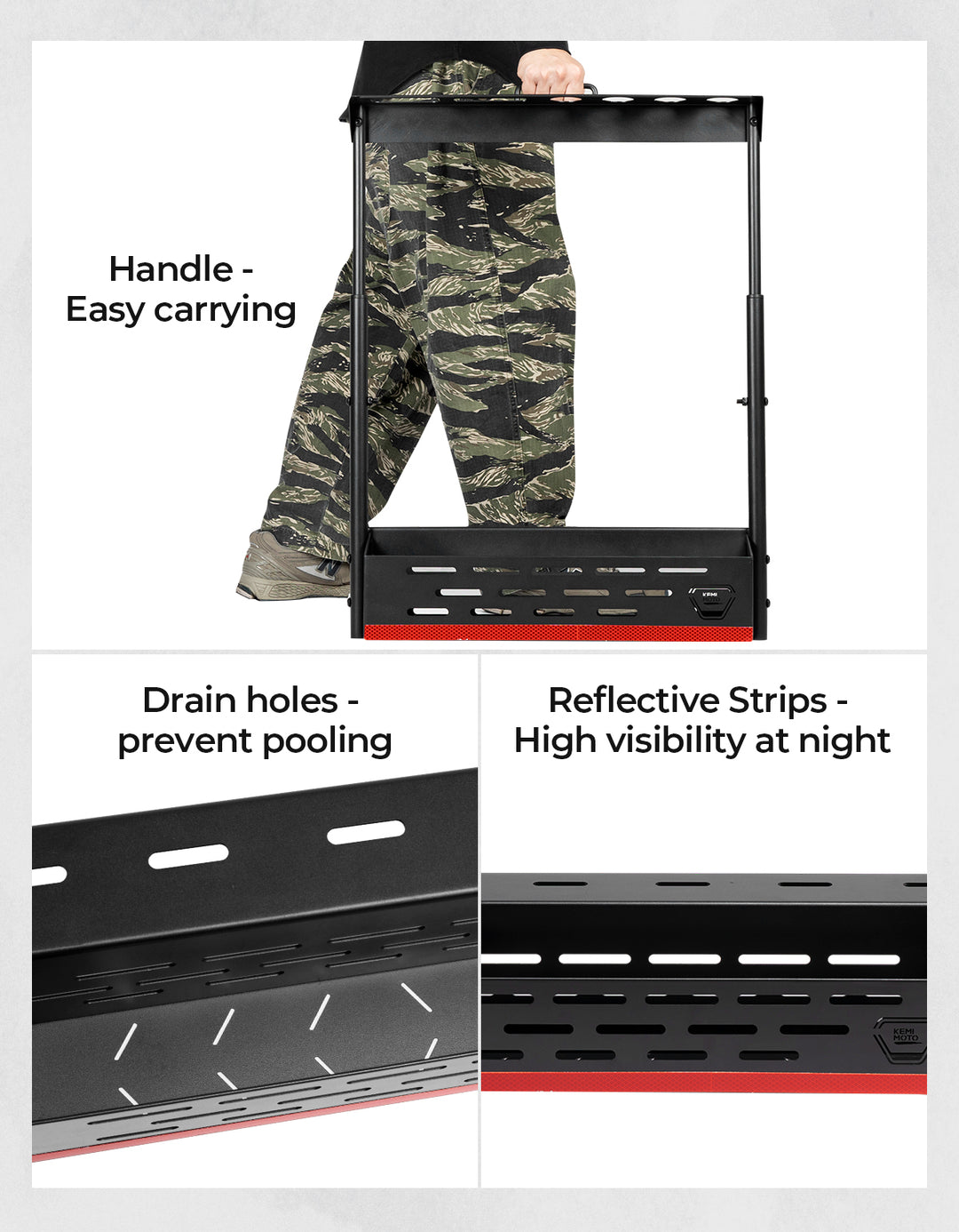 UTV Tool Rack for Polaris Ranger 1000/ XP 1000/ XP 900 2013-2025