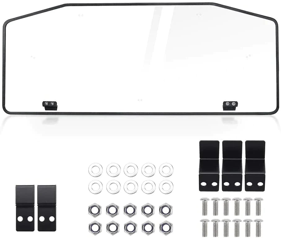 Rear & Front Full Windshield for Can Am Defender 2016-2023