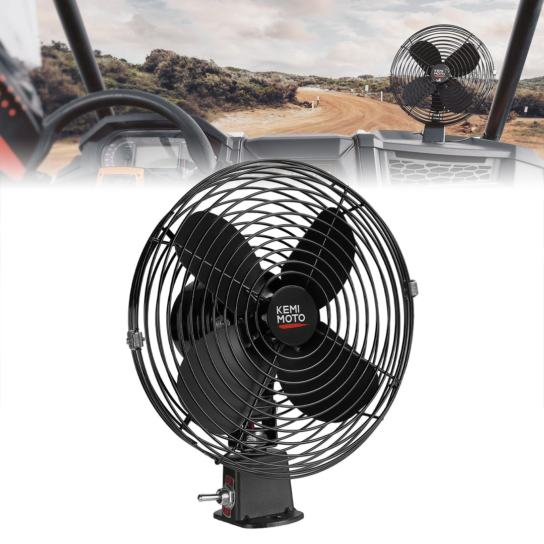 12 Volt Auto Fan with Suction Cup