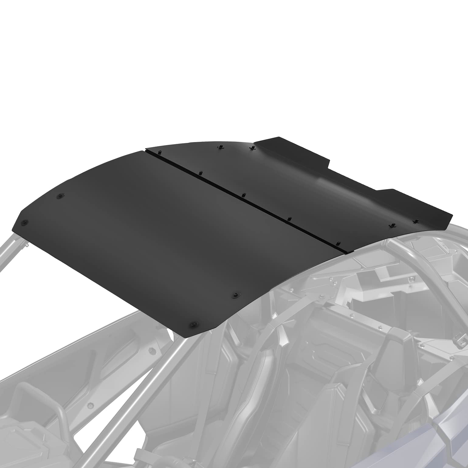 2-Piece Combination Aluminum Roof Top Fit Polaris RZR PRO R