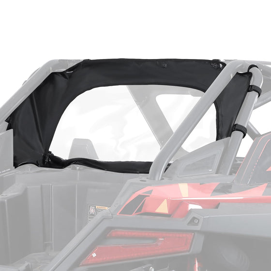 UTV Back Windshield Soft Rear Window For RZR PRO XP /Turbo R - Kemimoto