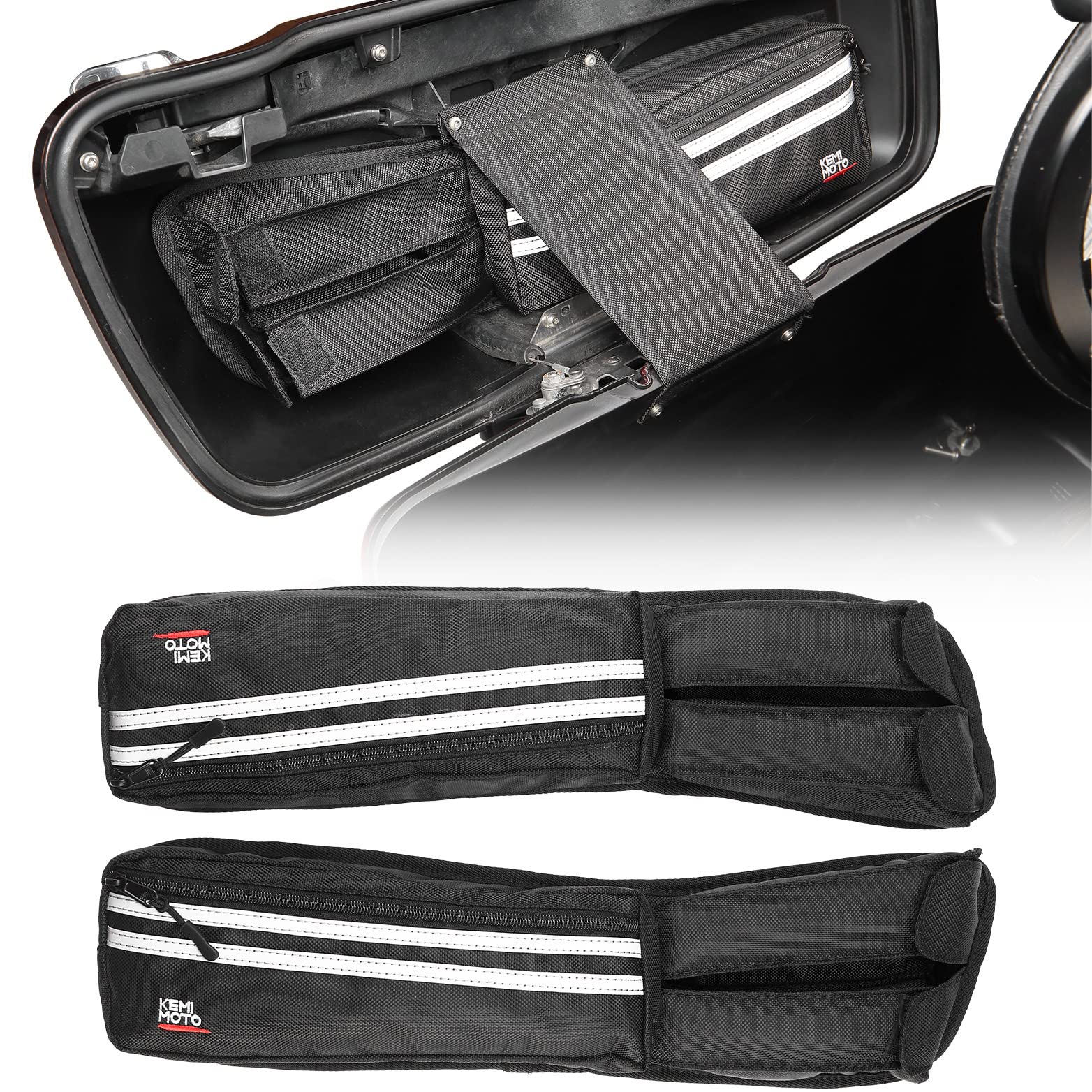 Street glide saddlebag organizer sale